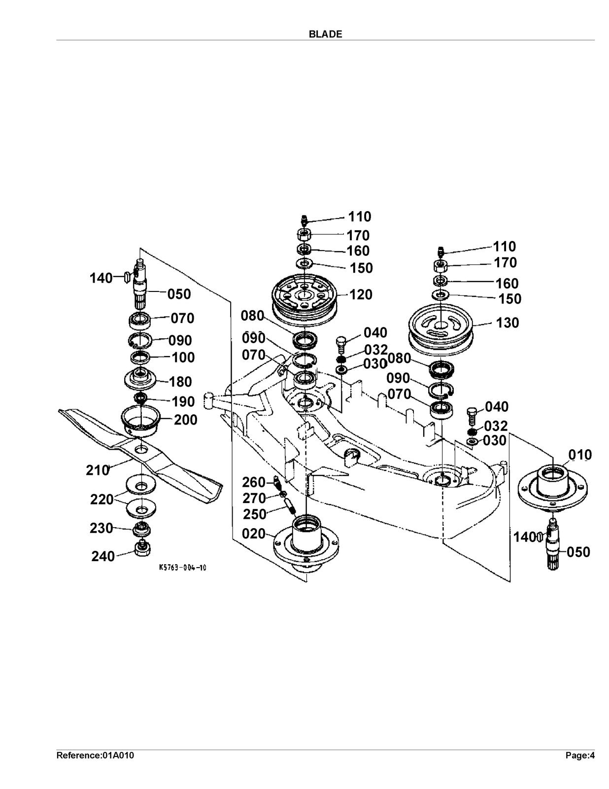 KUBOTA RCK60-30B Parts Manual - STEEL WIRE BOUND - PROTECTIVE COVERS
