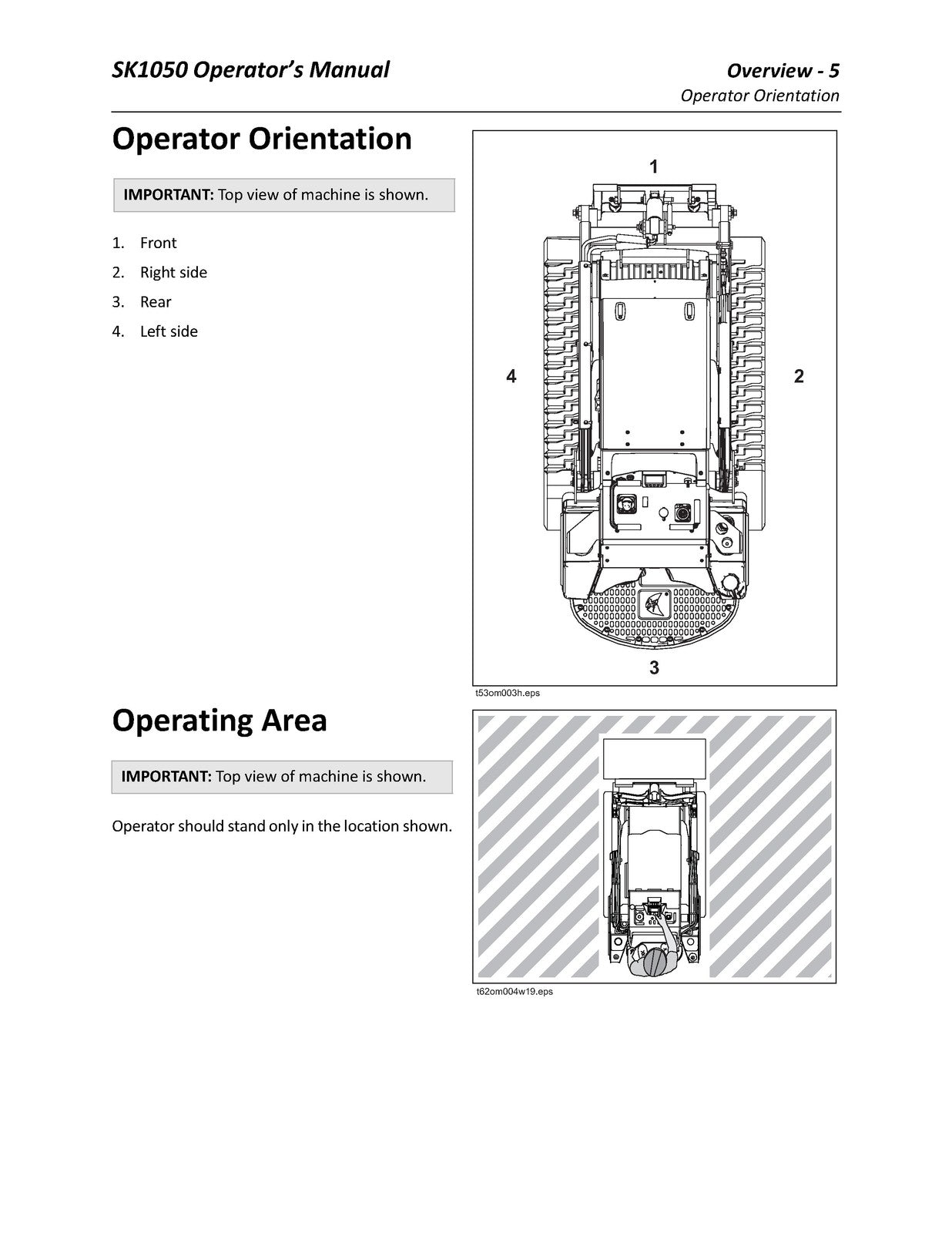 DITCH WITCH SK1050 Mini Skid Steer Operators Manual - WIRE BOUND - TOUGH COVERS