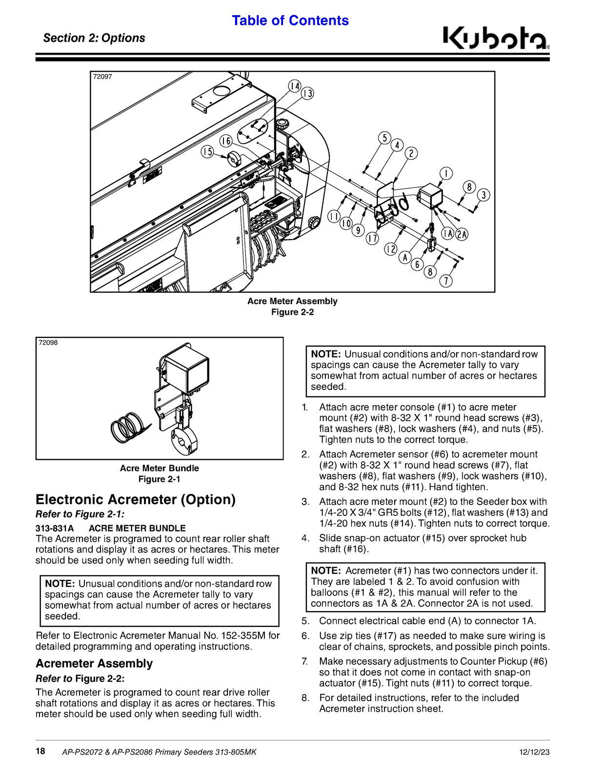LAND PRIDE PS20 Series Primary Seeders Operators Manual - WIRE BOUND - COVERS