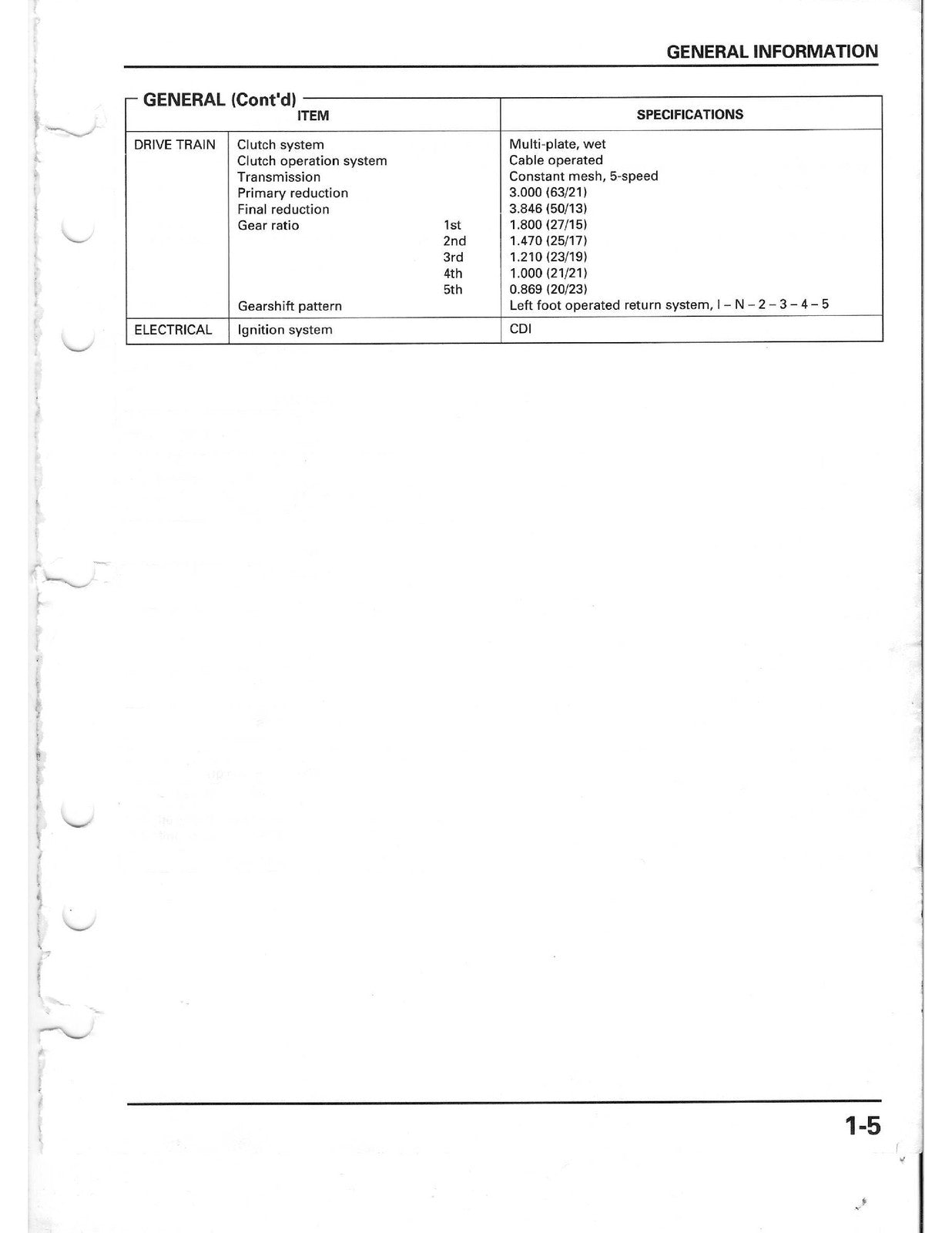 HONDA CR250R Motorcycle Service Manual 2000-2001 - WIRE BOUND - TOUGH COVERS