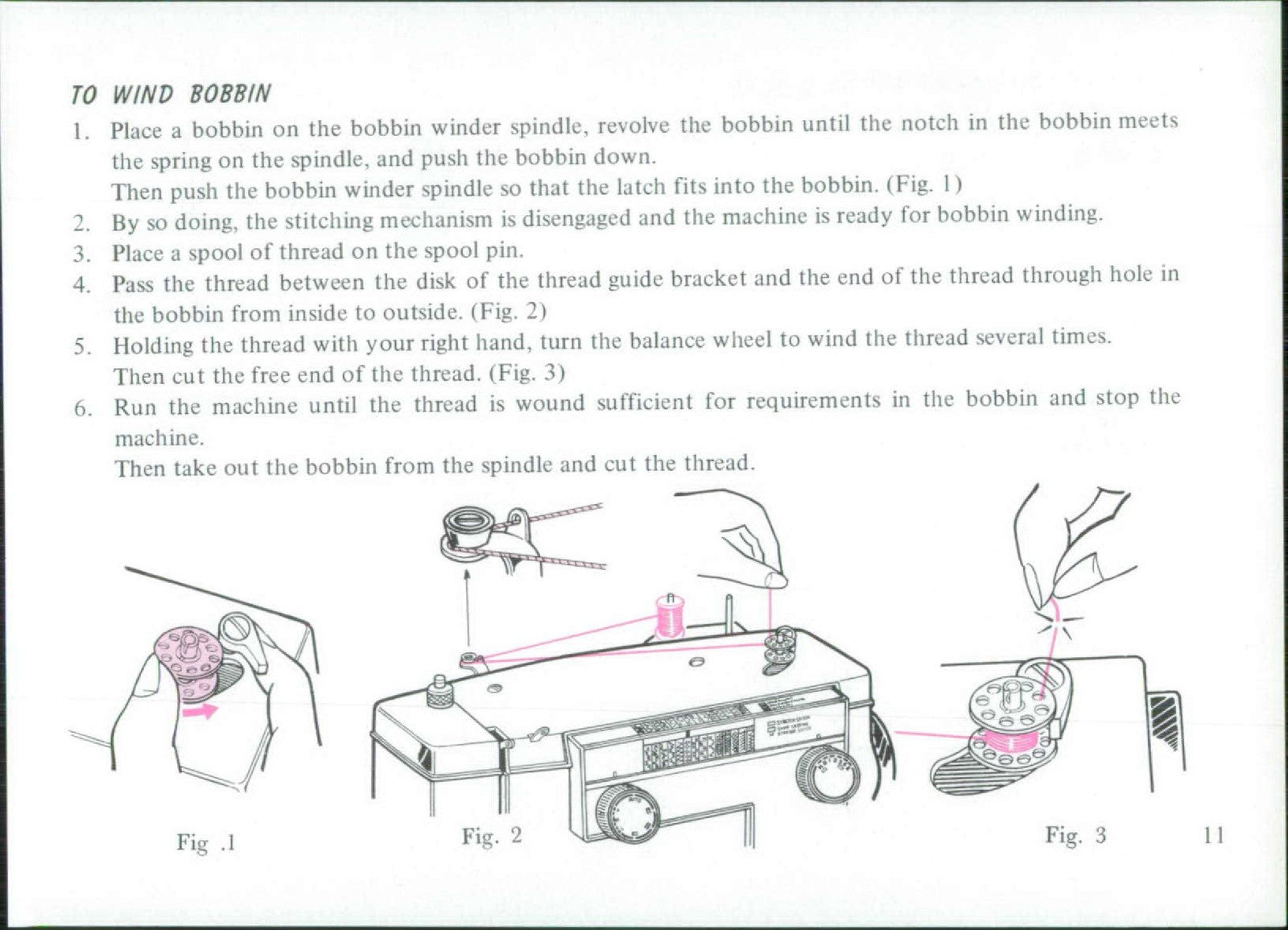 NEW HOME 609 Sewing Machine Instruction Manual - STEEL WIRE BOUND - TOUGH COVERS