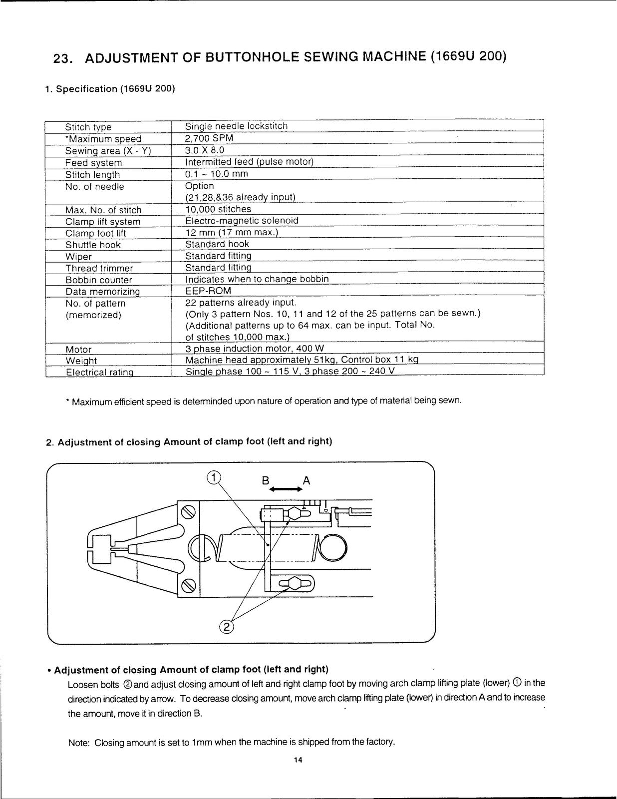 SINGER 1669U 101 102 200 300 400 500 1998 503 Service & Operators Manual BUNDLE