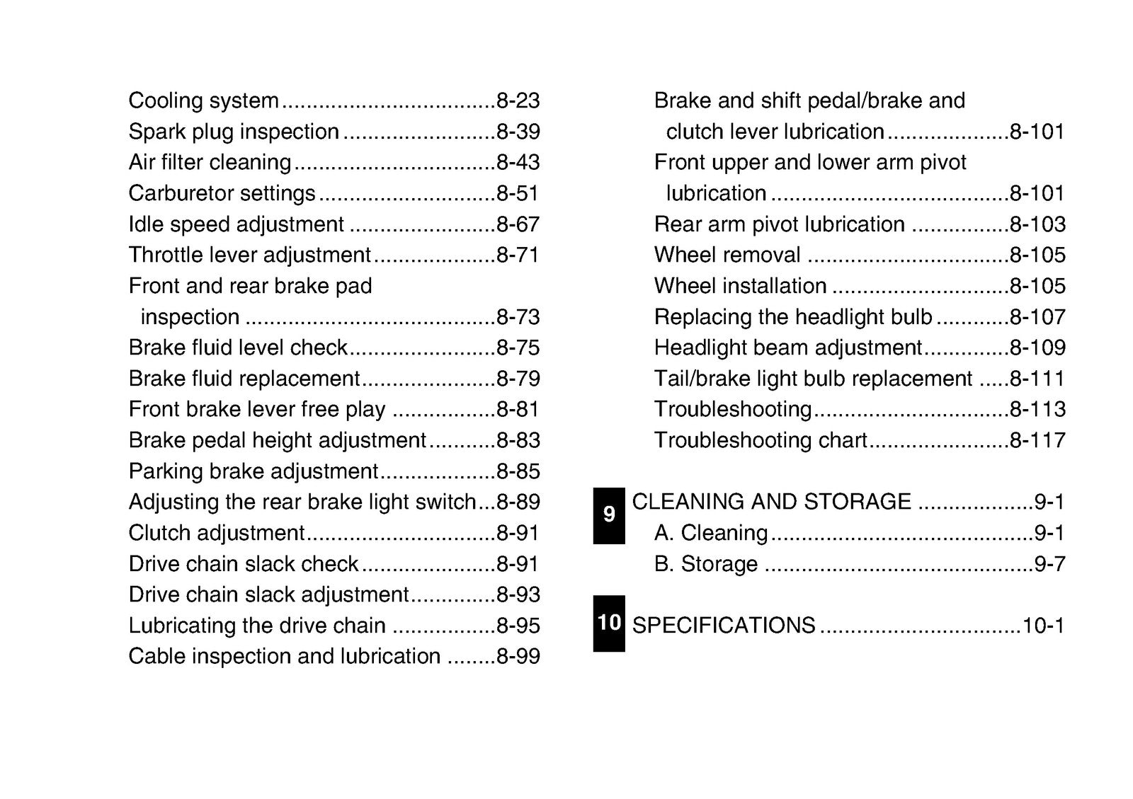 YAMAHA YFZ350 Banshee ATV Owners Manual 2004 - STEEL WIRE BOUND - TOUGH COVERS