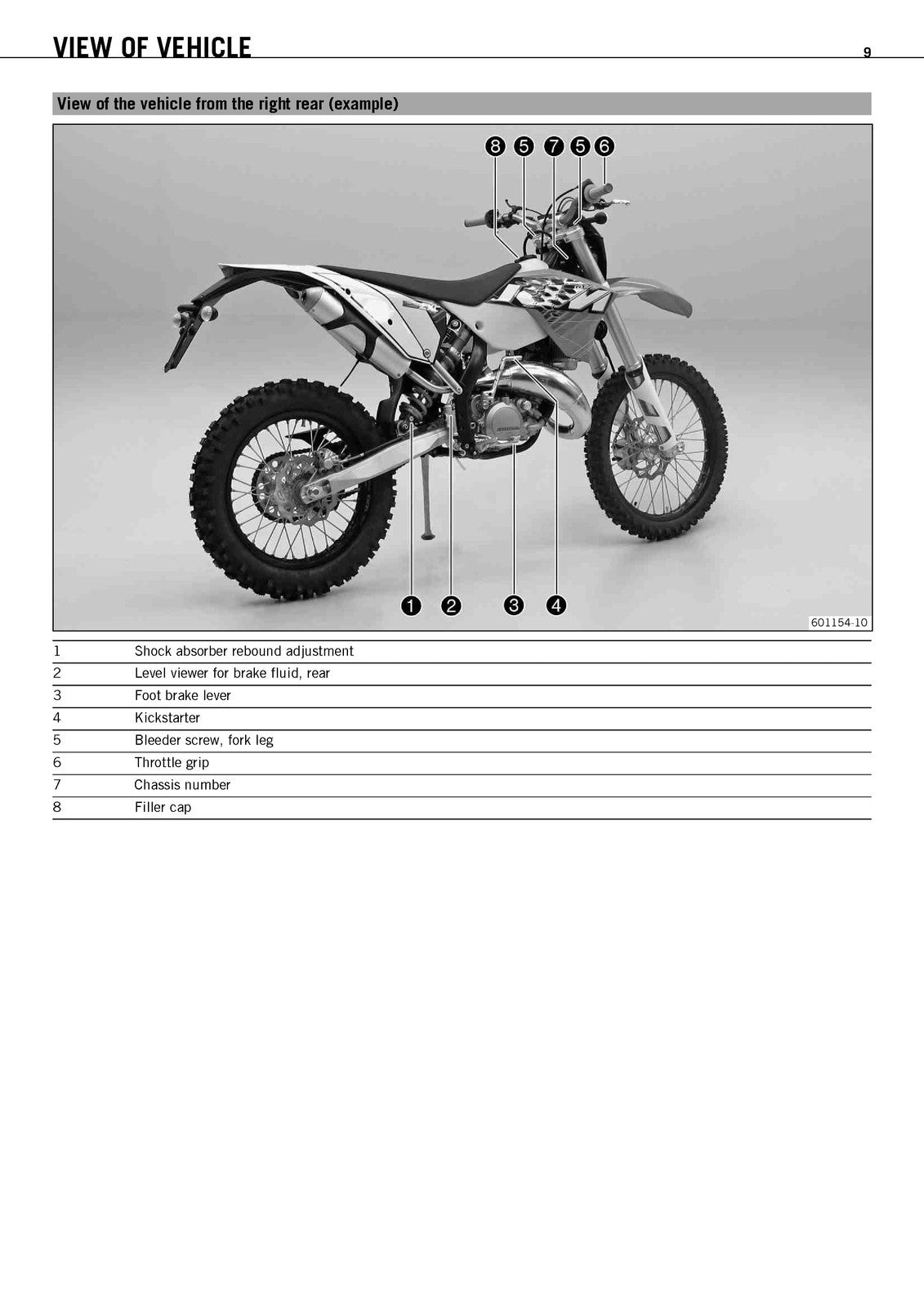 KTM 125 200 250 300 EXC XC-W Owners Manual 2011 - WIRE BOUND - TOUGH COVERS