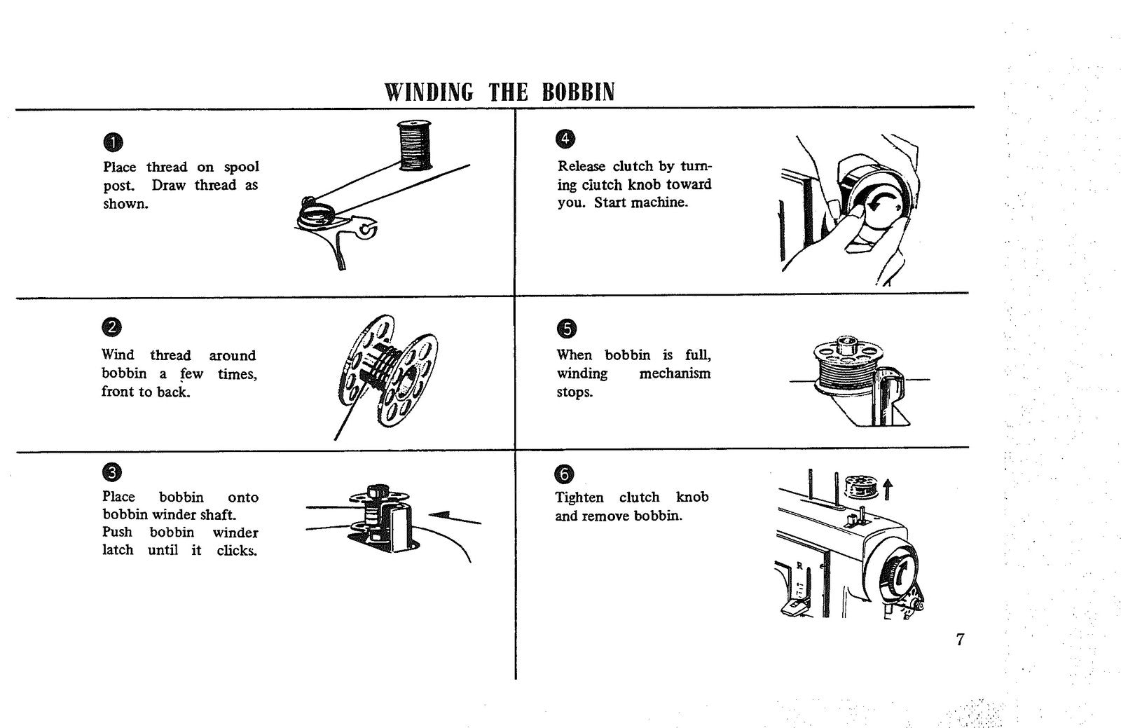 KENMORE 1203 1207 1217 Zig-Zag Sewing Machine Instruction Manual - WIRE BOUND