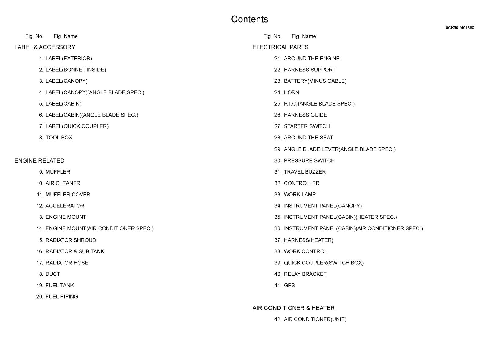 YANMAR ViO50-6A Excavator Parts Catalog Manual 2017 - WIRE BOUND - TOUGH COVERS