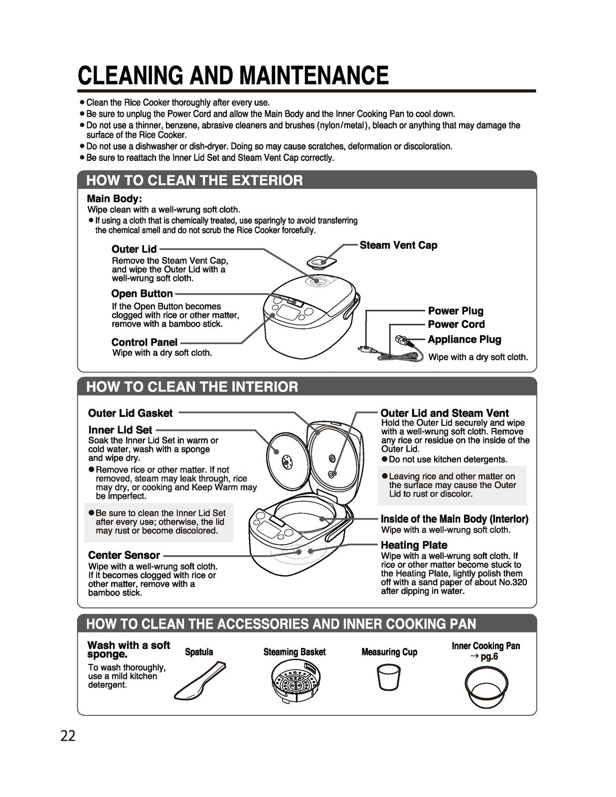 ZOJIRUSHI NL-AAC18 Rice Cooker User Manual - STEEL WIRE BOUND - TOUGH COVERS