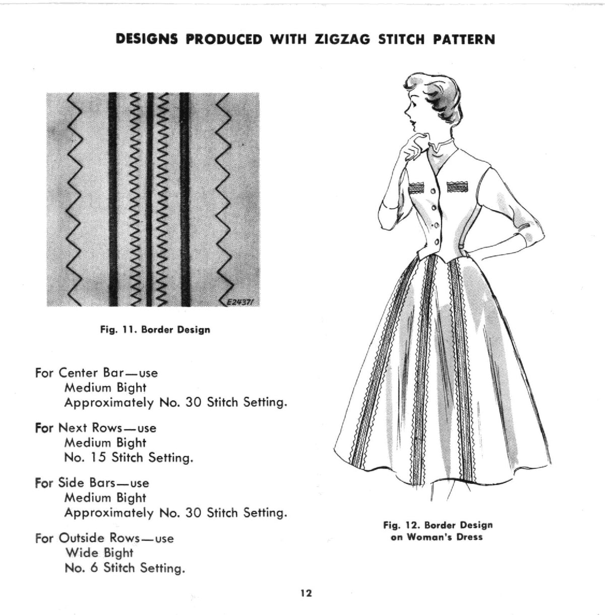 SINGER Automatic Zigzagger Attachment Instruction Operators Manual BUNDLE