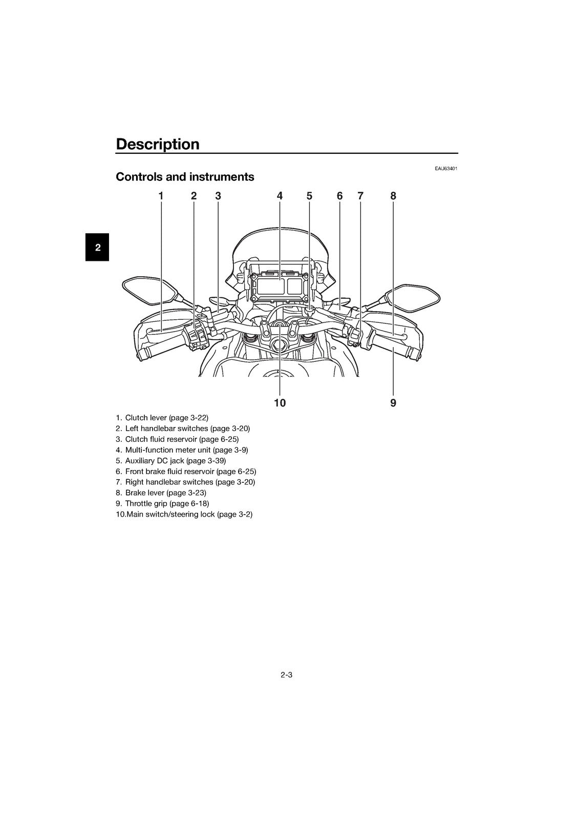 YAMAHA XT1200Z Super Tenere ABS Owners Manual 2019 - WIRE BOUND - TOUGH COVERS