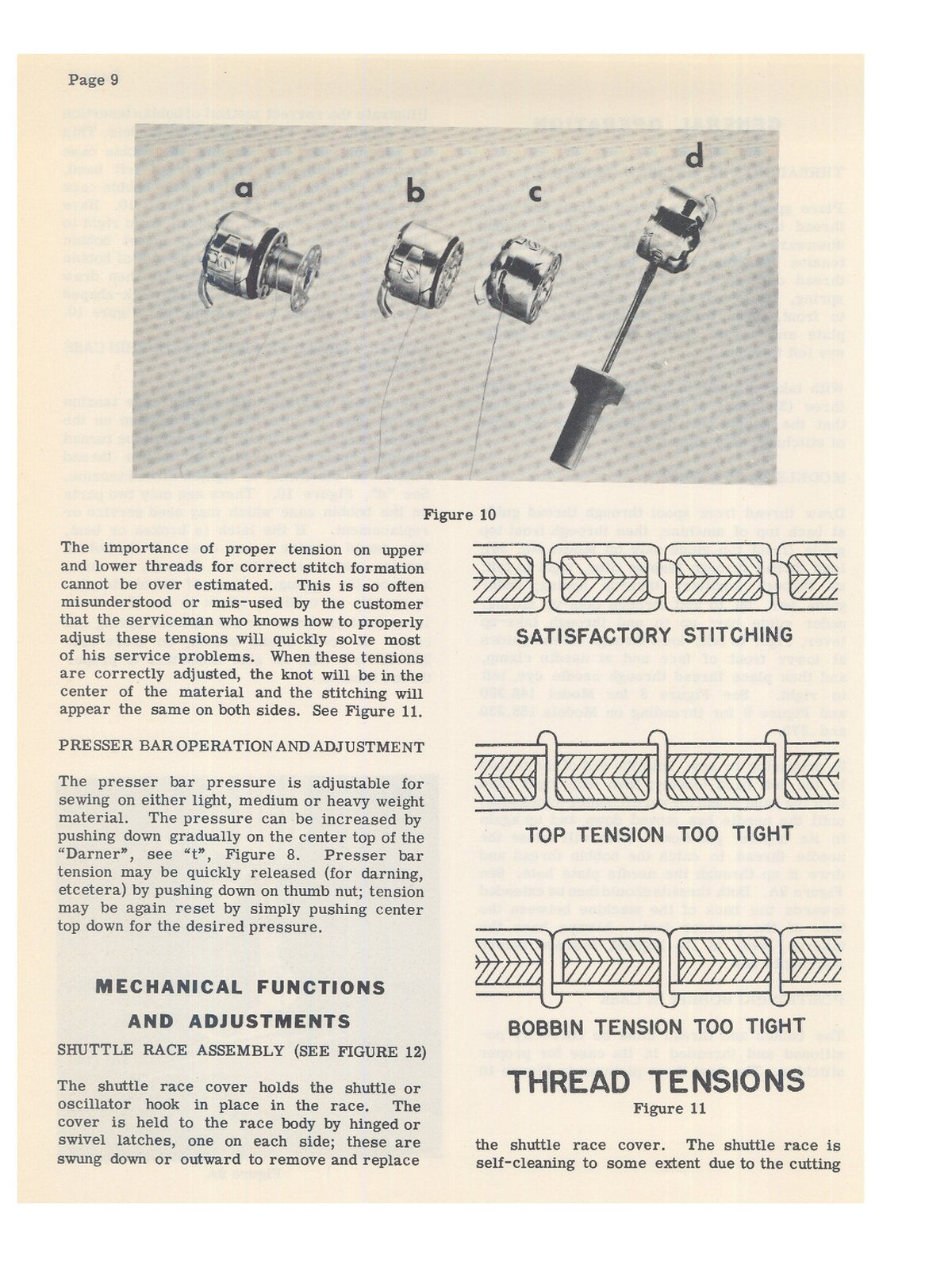 KENMORE  Commander 14827 14839 15835 15837 Sewing Service Manual 1957