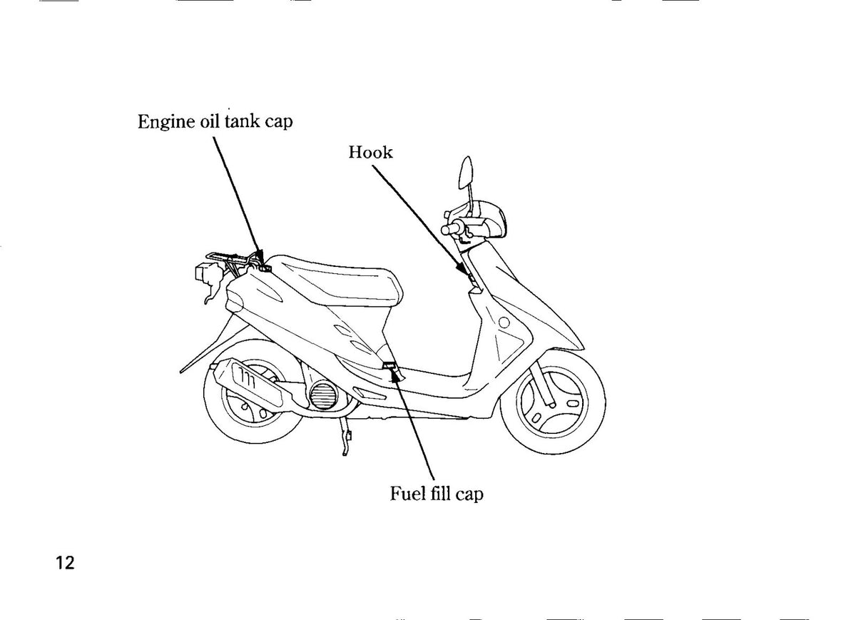 HONDA SK50M Dio SR Scooter Owners Manual 2000 - STEEL WIRE BOUND - TOUGH COVERS