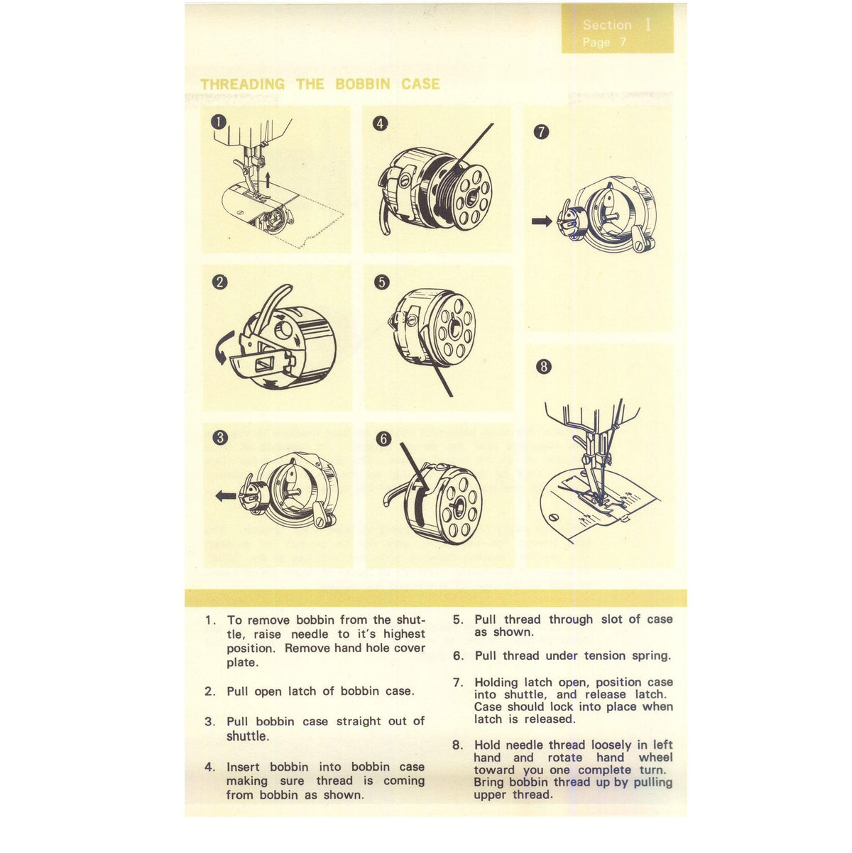 KENMORE 159-1601 Zig-Zag Sewing Machine Instructions Manual, FOLDOUTS