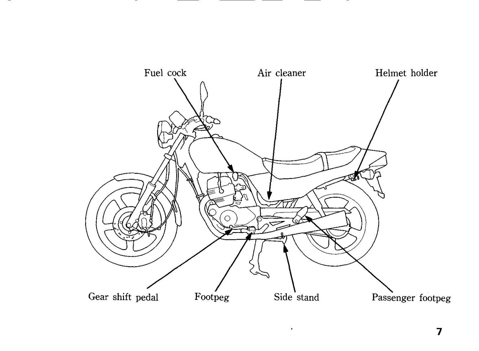 HONDA CB250 Motorcycle Owners Manual 1992 - BOUND - COVERS - XL FOLDOUT PAGES