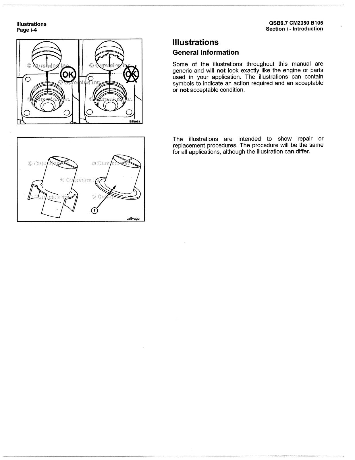 CUMMINS QSB67 Service Manual - STEEL WIRE BOUND - PROTECTIVE COVERS