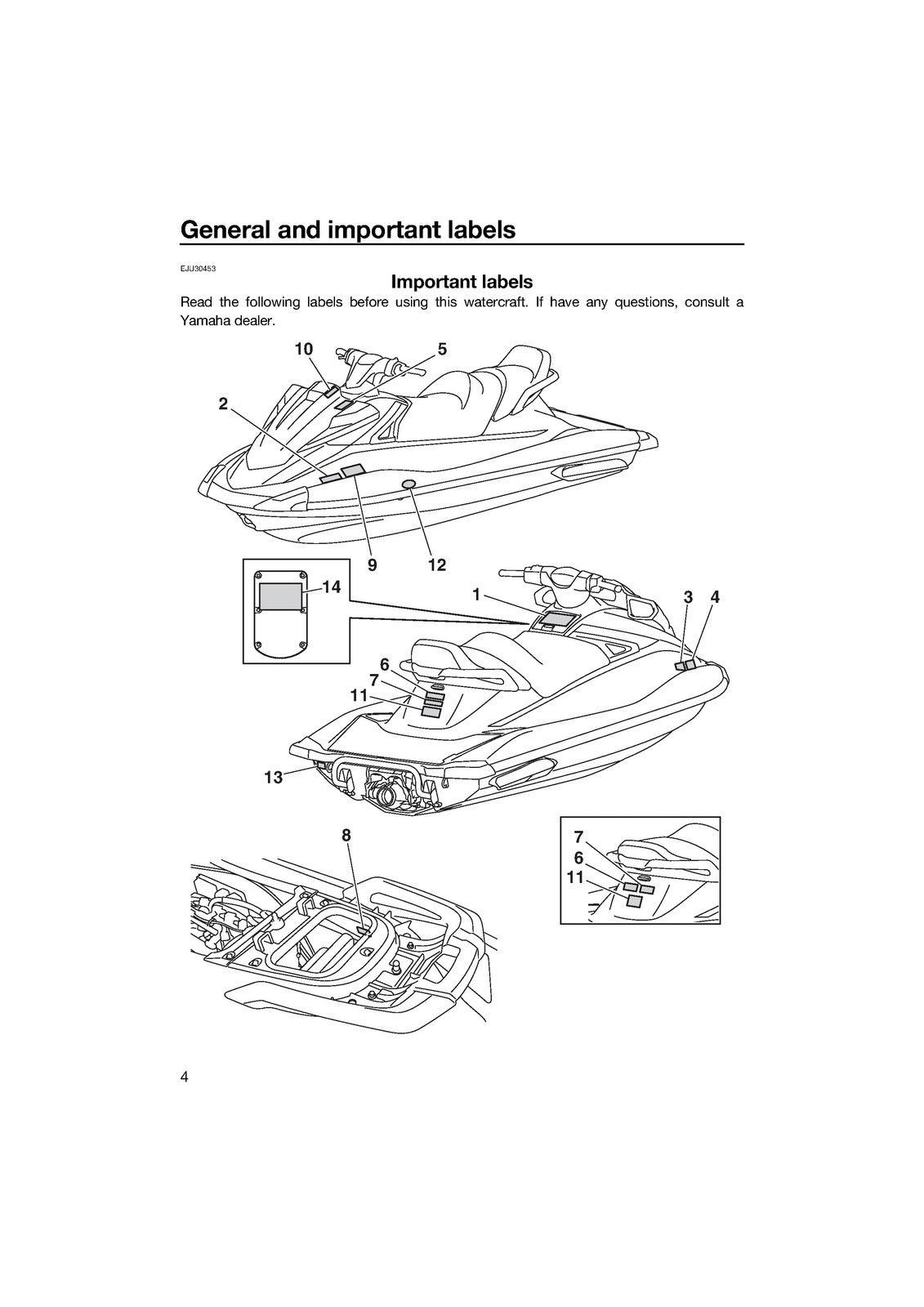 YAMAHA WaveRunner VX VX Deluxe VX Cruiser Owners Operators Manual 2015 - BOUND