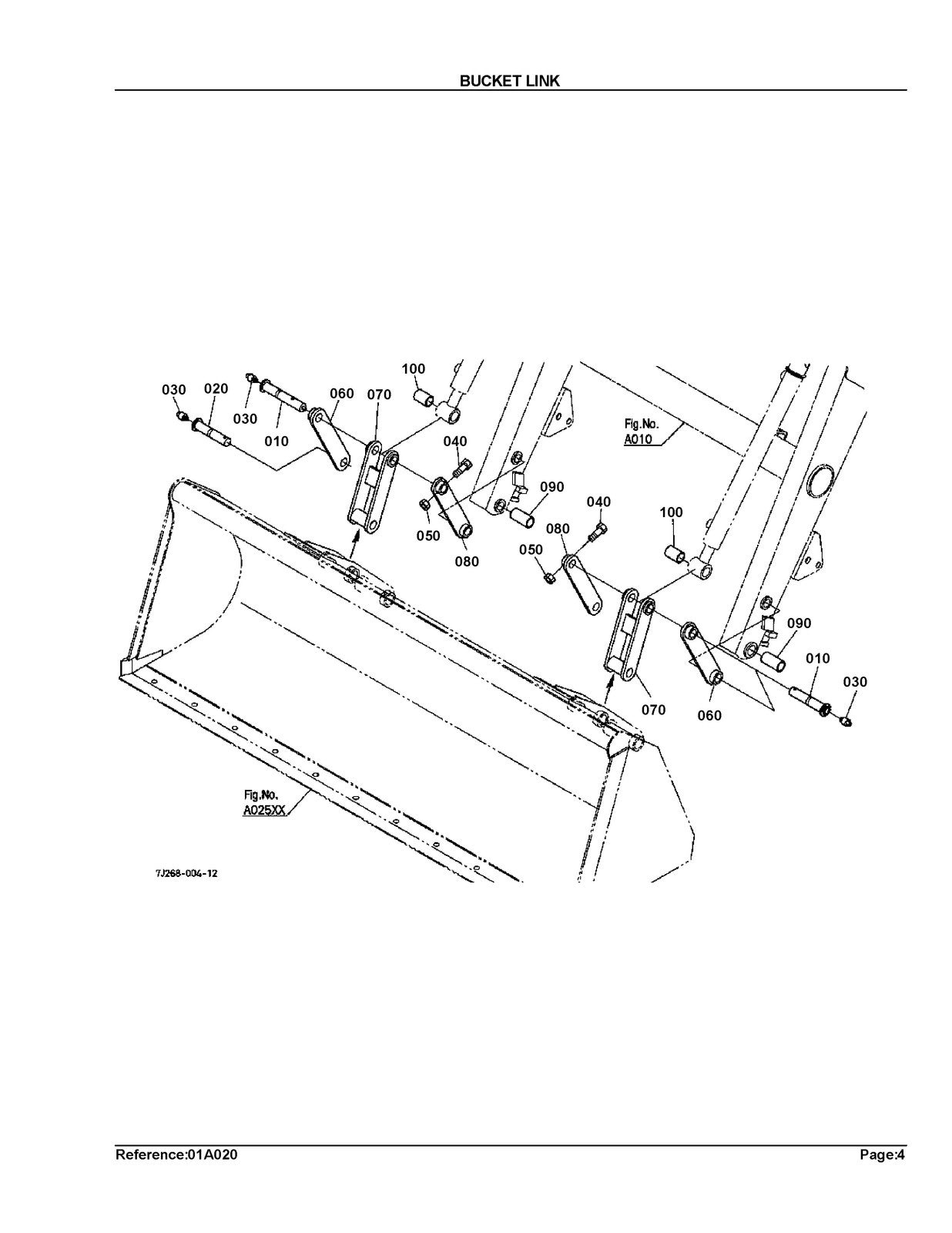KUBOTA LA853 Front Loader Illustrated Parts List Manual - WIRE BOUND - COVERS