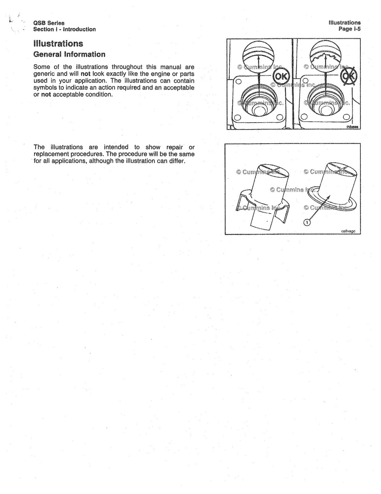 CUMMINS QSB67 Engine Service Manual - STEEL WIRE BOUND - PROTECTIVE COVERS