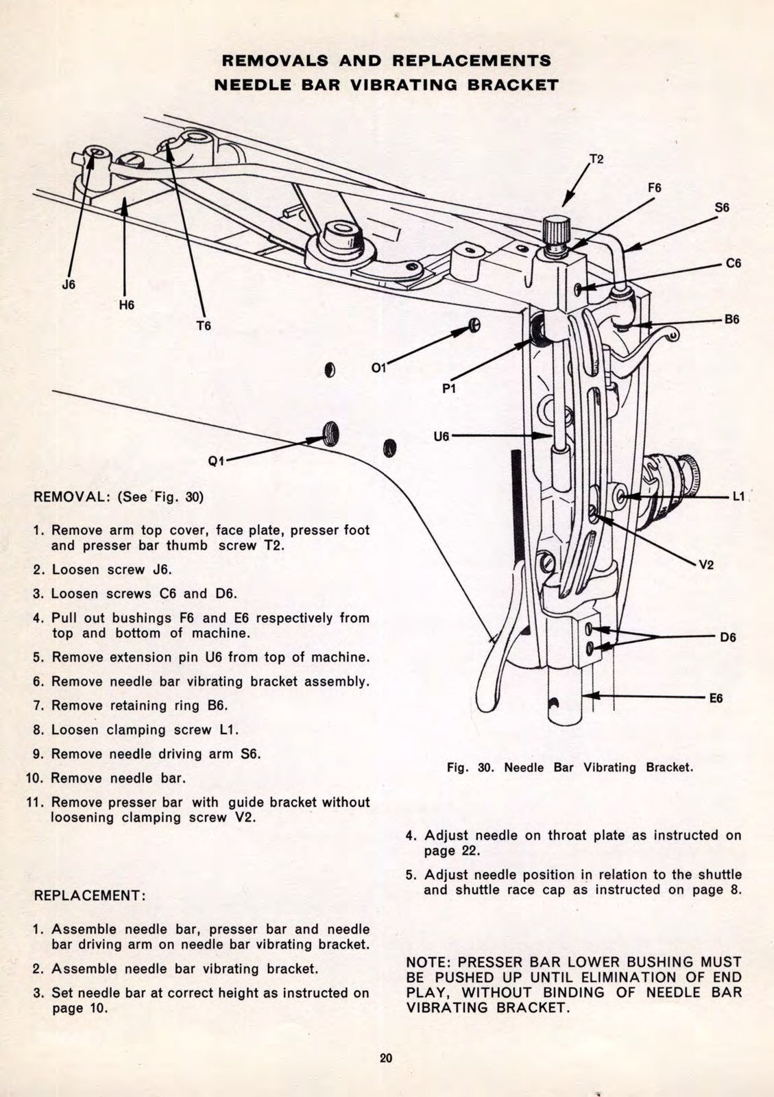 SINGER 237 Sewing Machine Service Manual - STEEL WIRE BOUND - PROTECTIVE COVERS