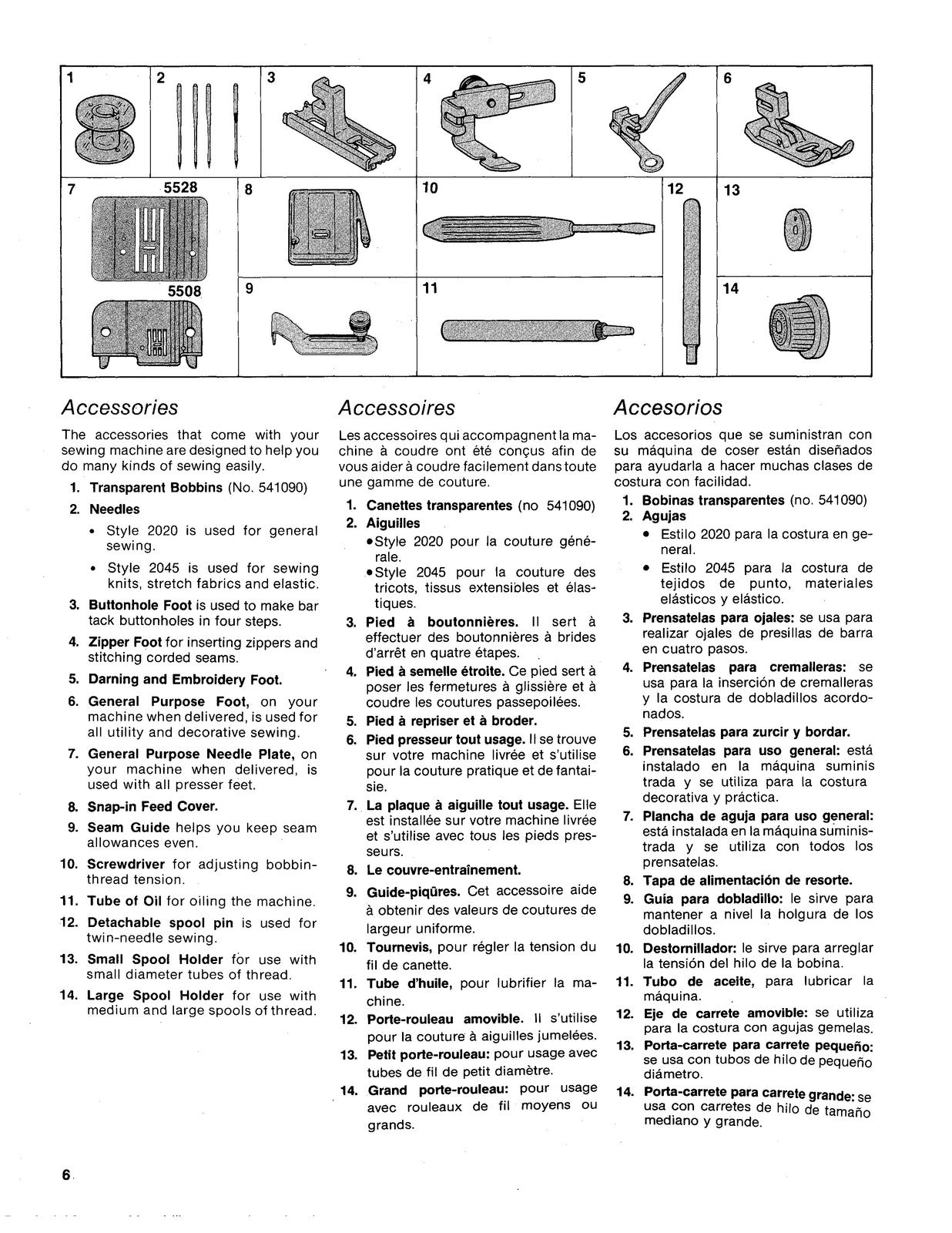 SINGER 5508 5528 Instruction Manual - STEEL WIRE BOUND - PROTECTIVE COVERS