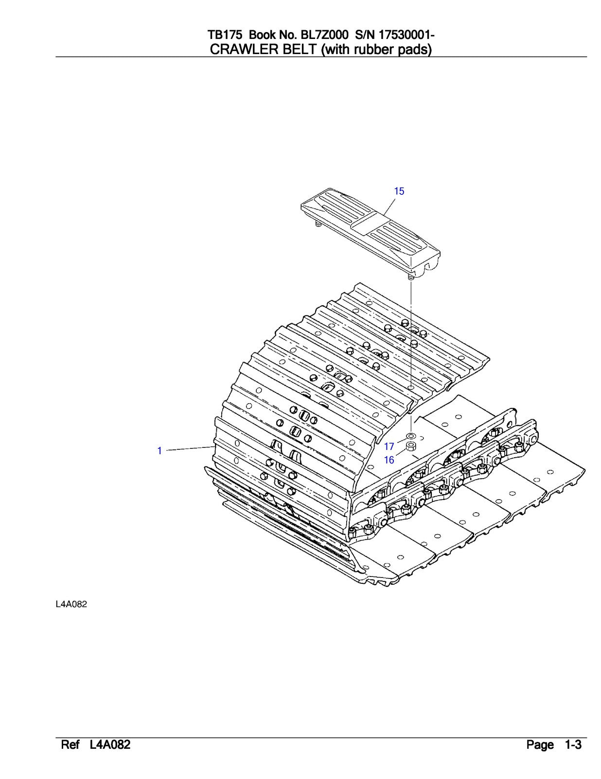 TAKEUCHI TB175 Parts Manual - STEEL WIRE BOUND PROTECTIVE COVERS