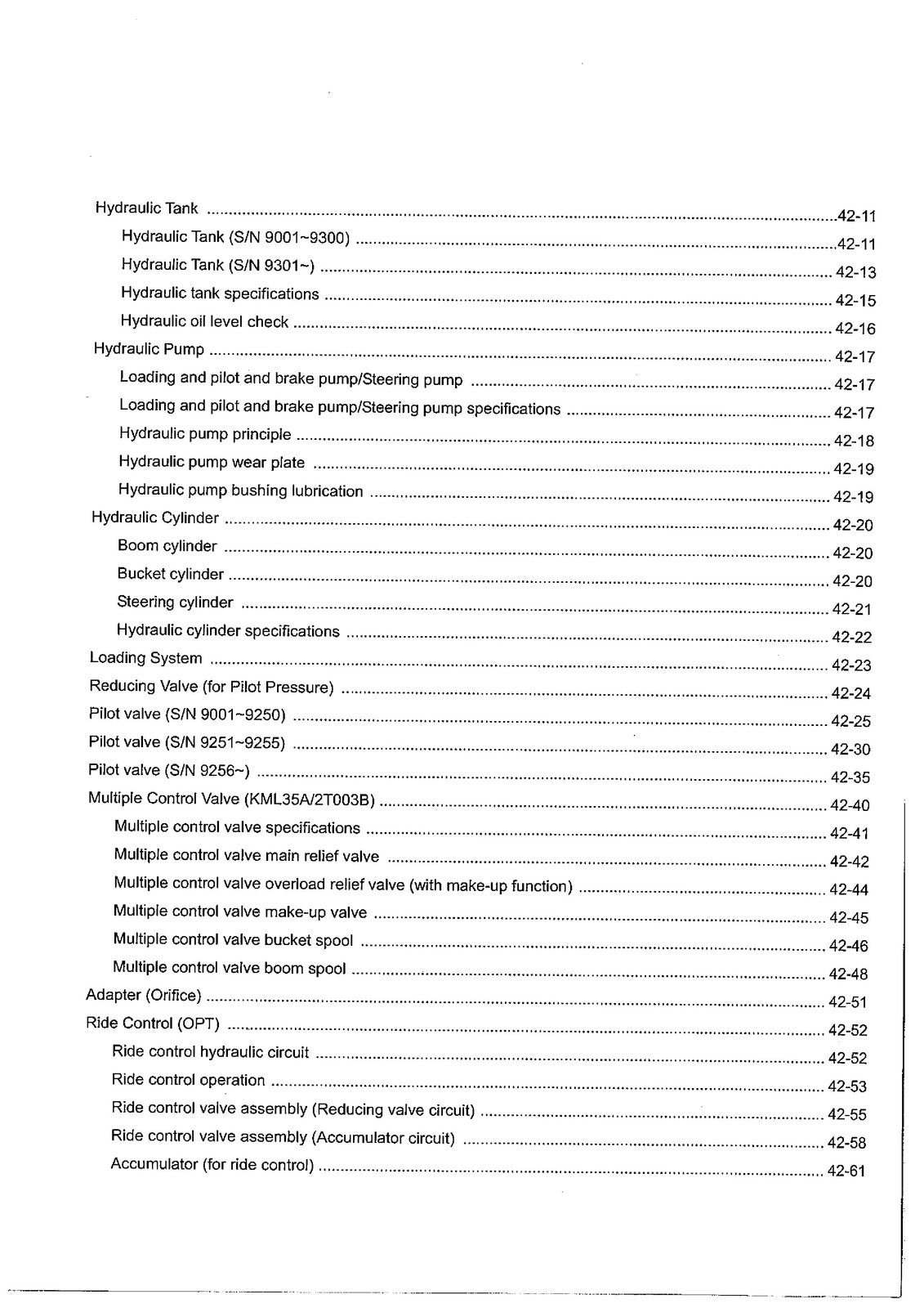 KAWASAKI 95ZV-2 Wheel Loader Shop Manual - BOUND - COVERS - XL FOLDOUT PAGES