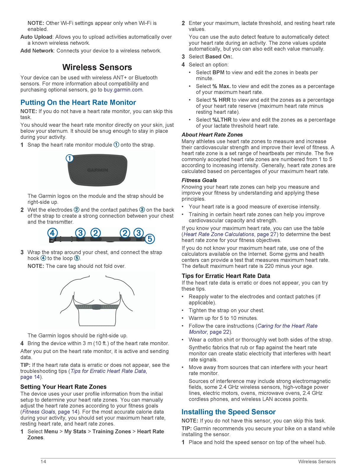 GARMIN Edge 530 Owners Manual - STEEL WIRE BOUND - PROTECTIVE COVERS