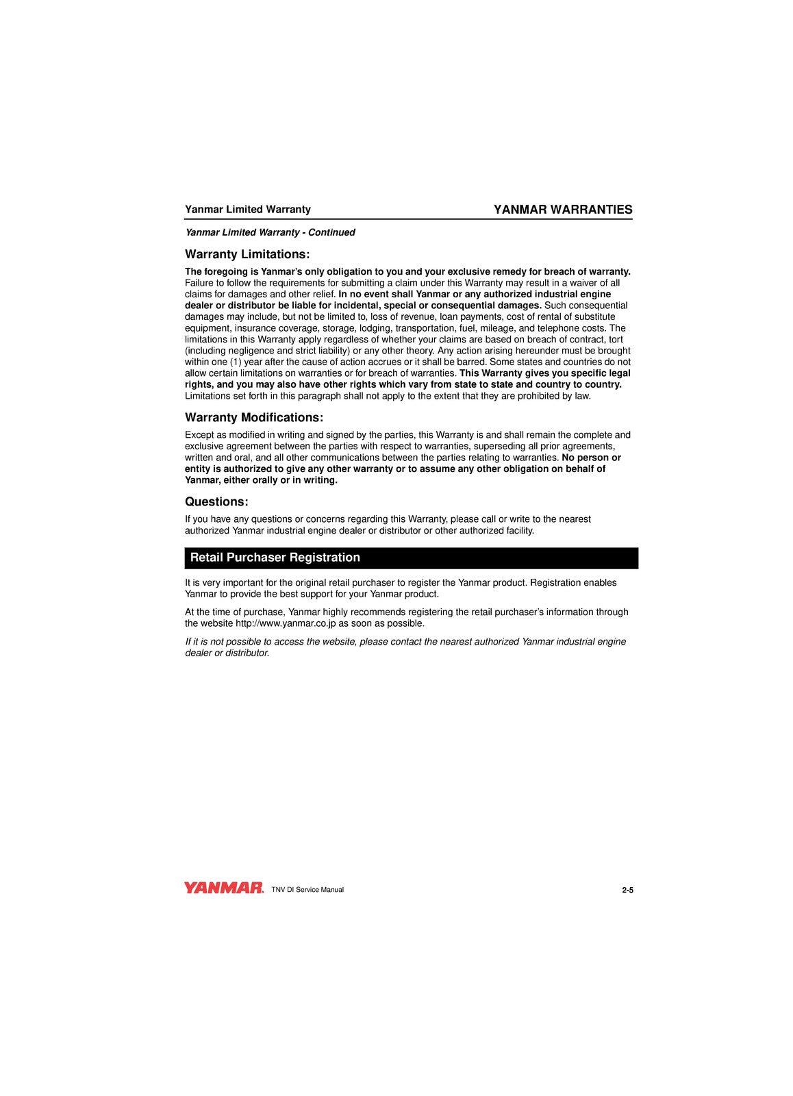 YANMAR 3TNV82A 3TNV84 3TNV88 4TNV84 4TNV88  More Service Manual, FOLDOUTS