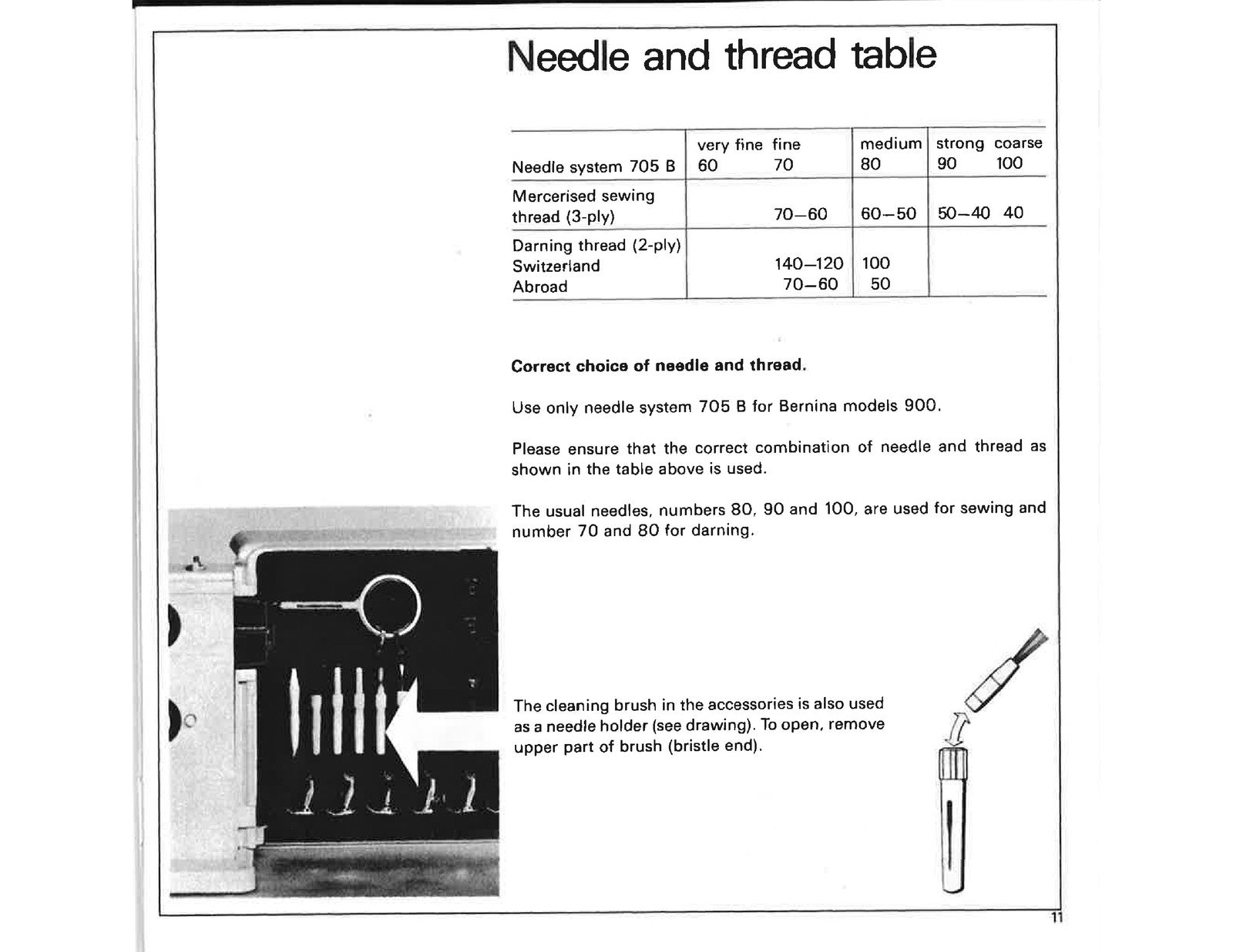 BERNINA Nova 900 Electronic Instruction Manual - STEEL WIRE BOUND - TOUGH COVERS