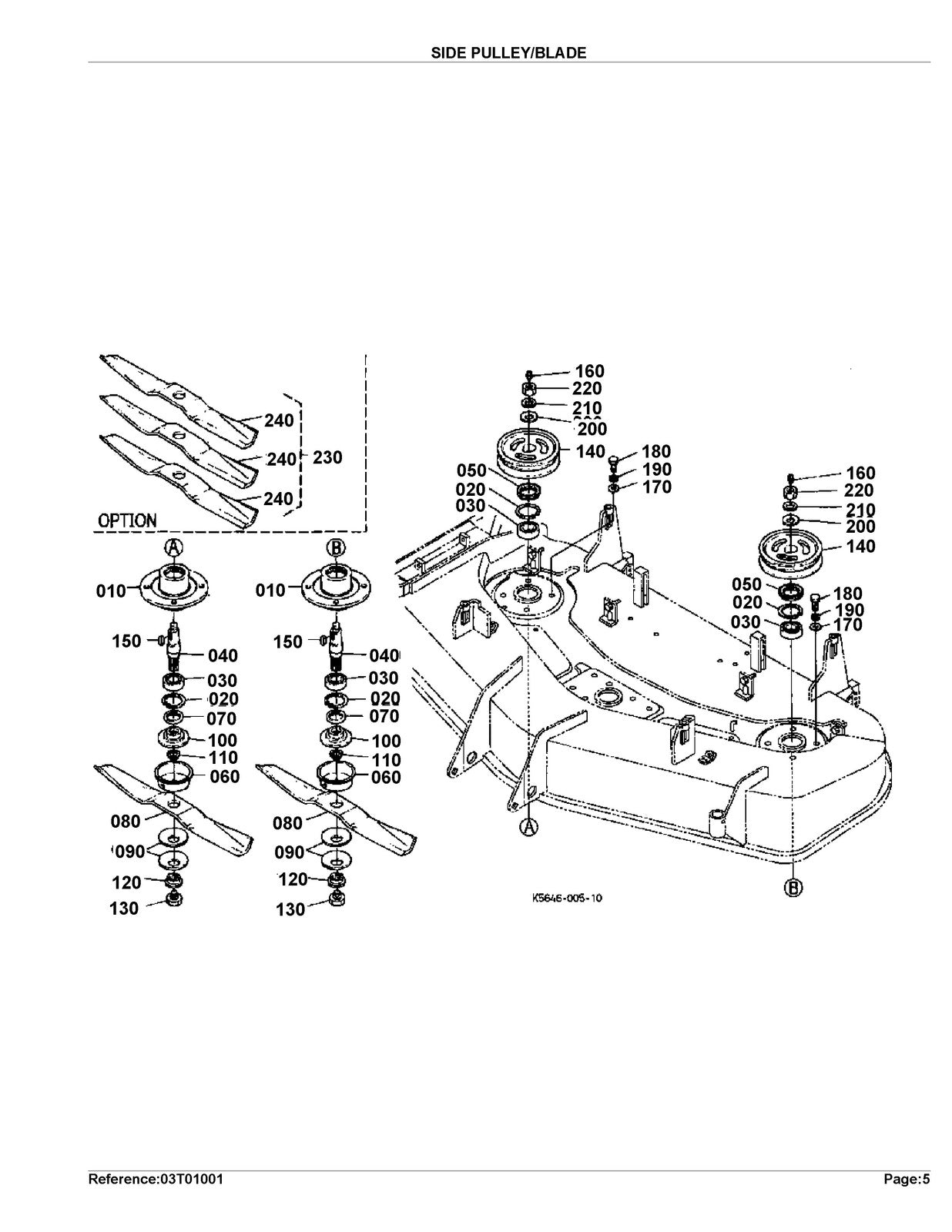 KUBOTA RCK60-28Z Parts Manual - STEEL WIRE BOUND - PROTECTIVE COVERS