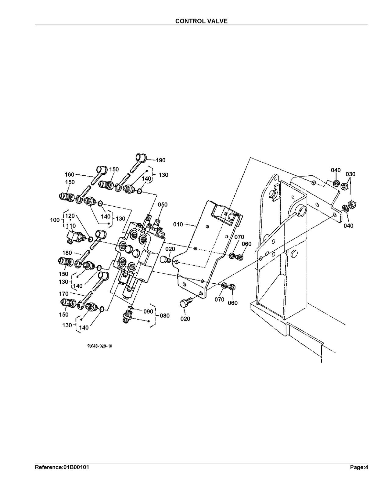 KUBOTA LA302 Loader Illustrated Parts List Manual - WIRE BOUND - TOUGH COVERS