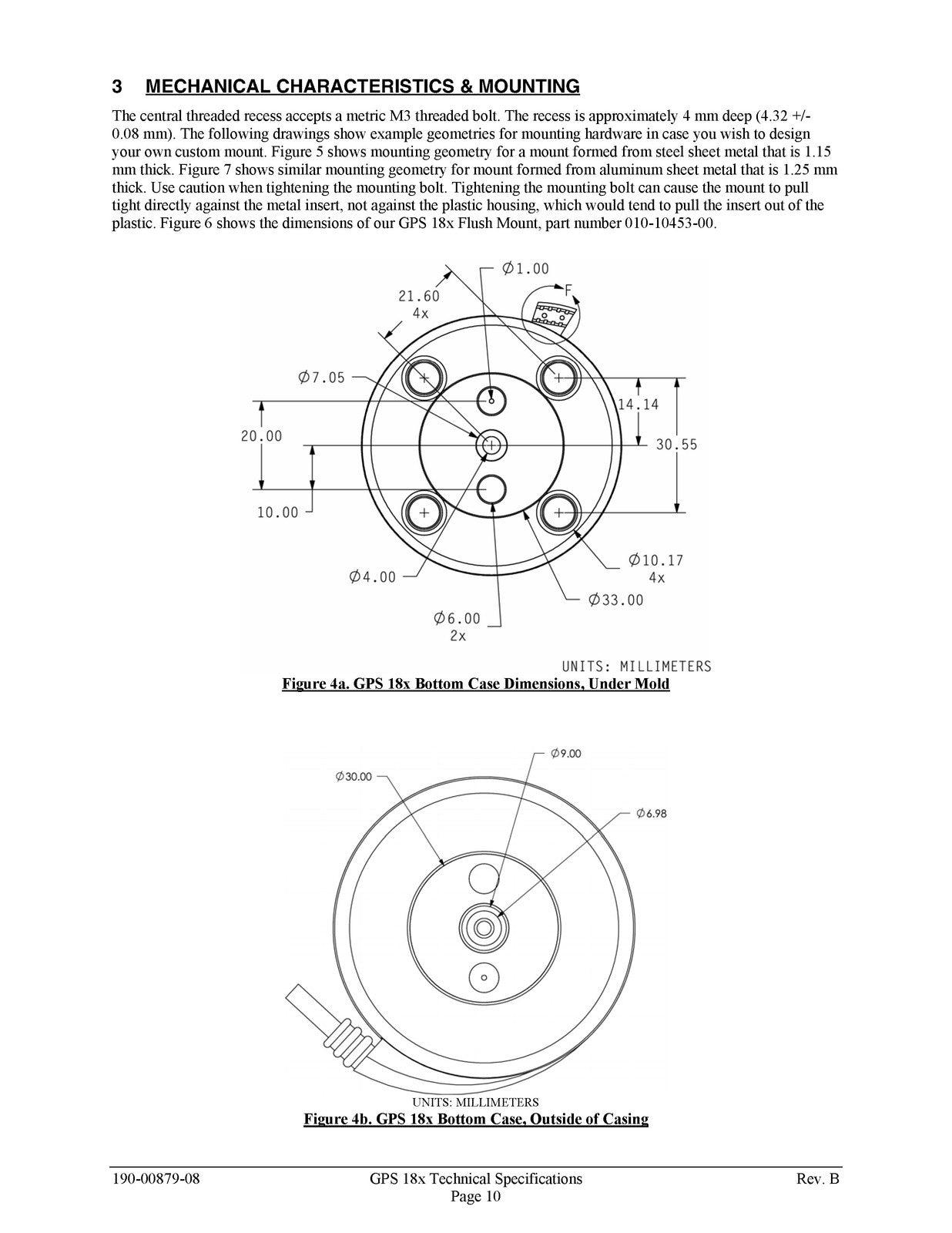 GARMIN GPS 18x Technical Specifications Manual 2008 - WIRE BOUND - TOUGH COVERS