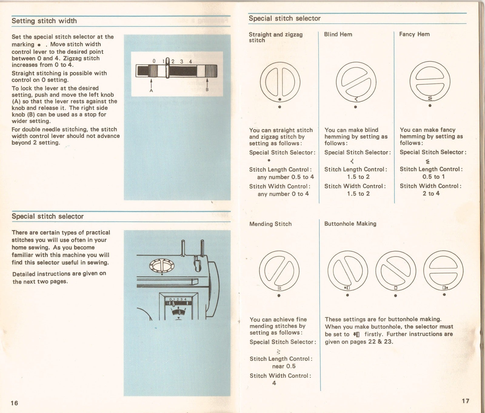 FRISTER ROSSMANN Freearm Sewing Machine Instruction Manual - WIRE BOUND - COVERS