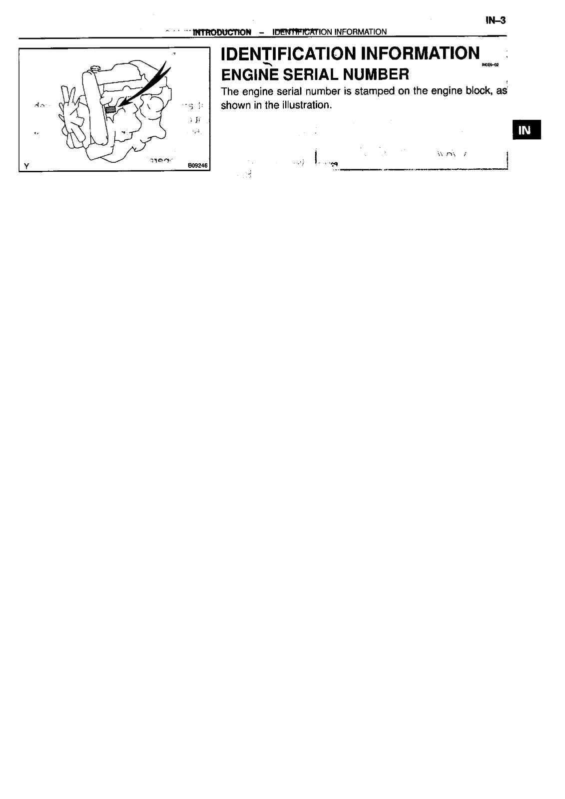 TOYOTA 1KZ-TE Engine Repair Manual 1999 - STEEL WIRE BOUND - PROTECTIVE COVERS