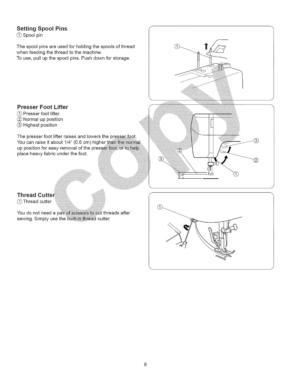 KENMORE 38515243 38515343 Sewing Machine Owners Manual - WIRE BOUND - COVERS