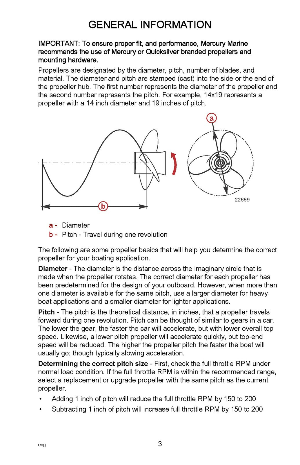 MERCURY V6 175 200 225 FourStroke Operation Maintenance Manual 2020 - WIRE BOUND