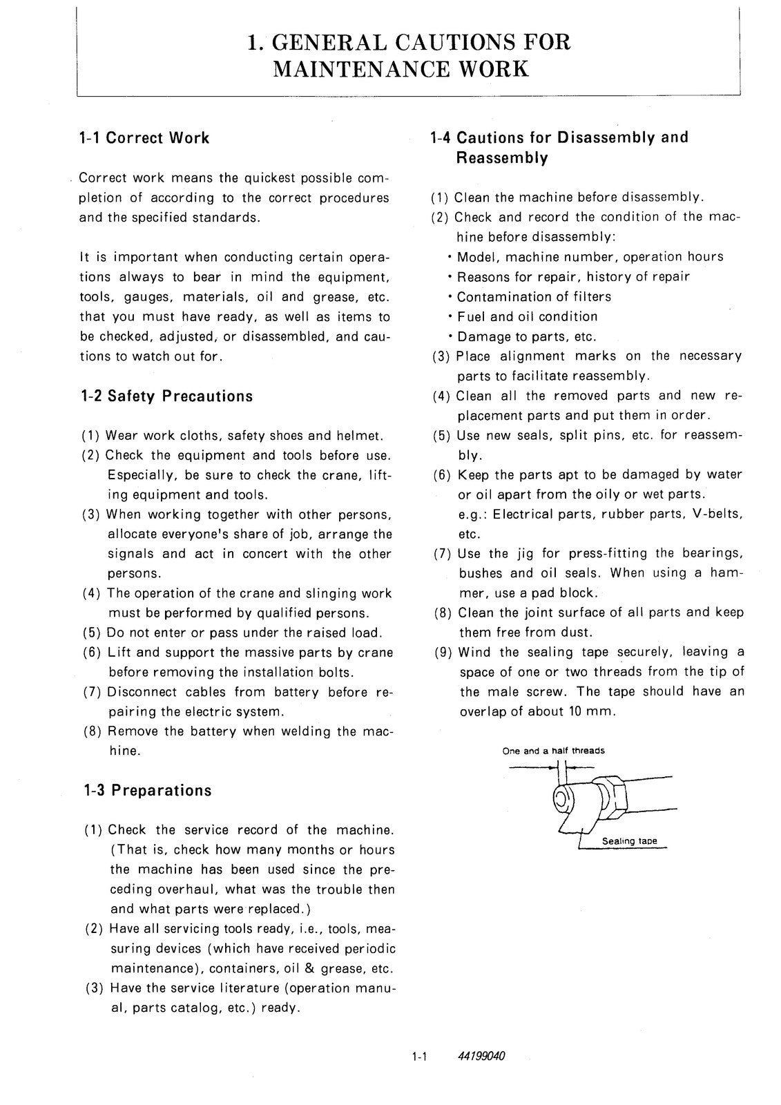 YANMAR B25V Excavator Service Manual - STEEL WIRE BOUND - PROTECTIVE COVERS