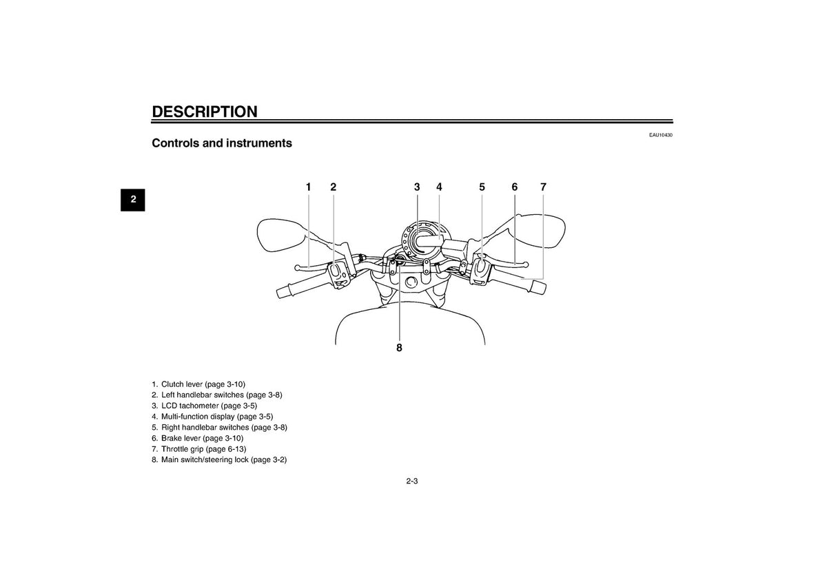YAMAHA FZ6-N FZ6-NS Motorcycle Owners Manual 2006 - WIRE BOUND - TOUGH COVERS