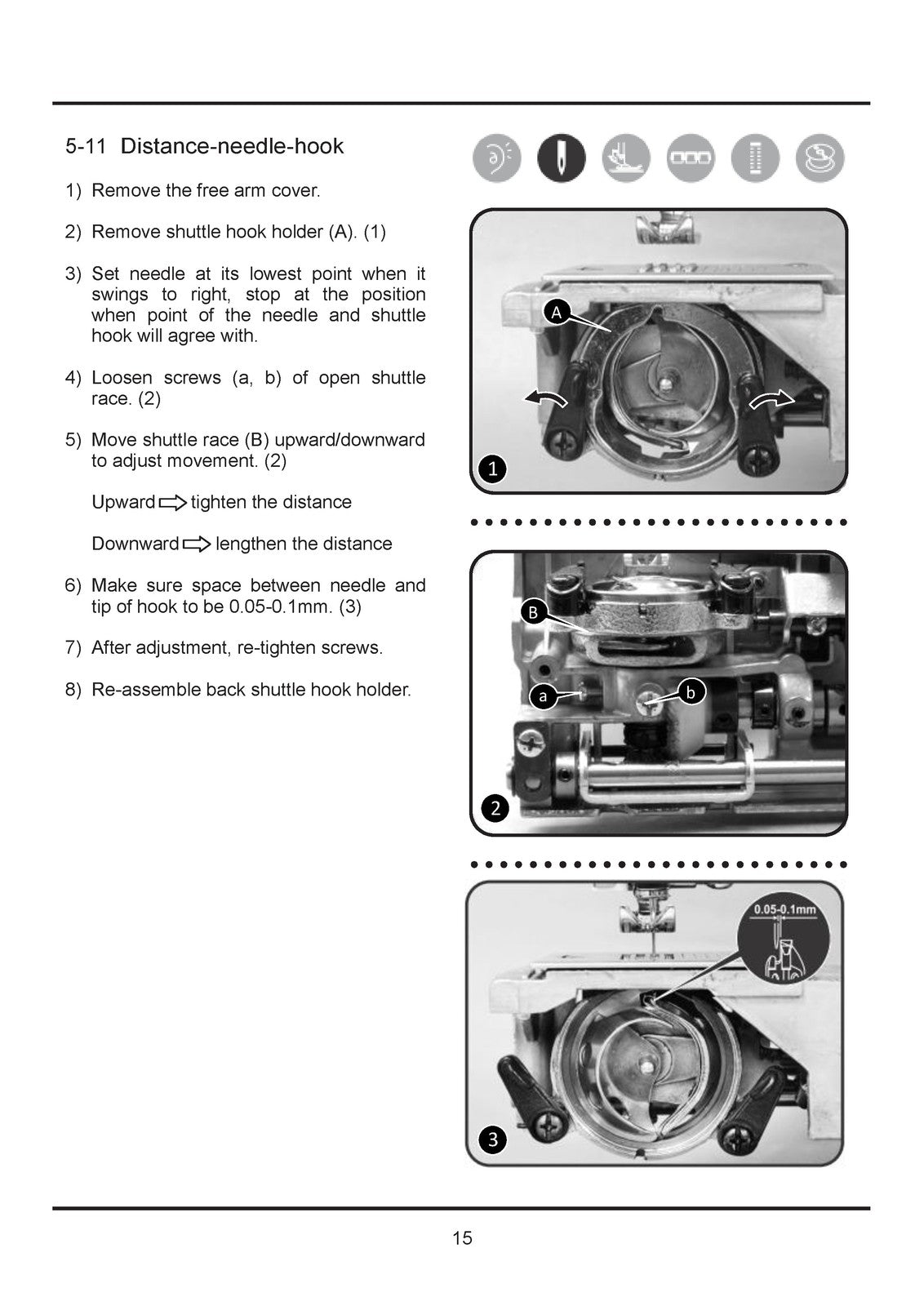 EVER SEWN Sparrow 15 Series Service Manual - STEEL WIRE BOUND - TOUGH COVERS