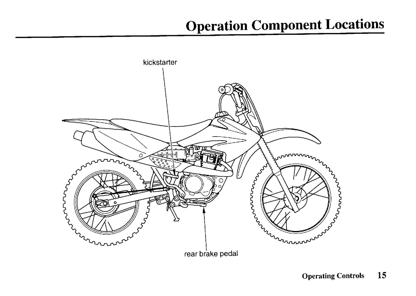 HONDA 2006 CRF80F Owners Manual - STEEL WIRE BOUND - PROTECTIVE COVERS