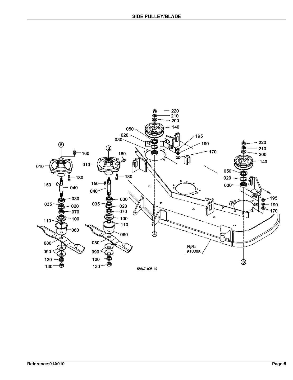 KUBOTA RCK60P-28Z Pro Parts Manual - STEEL WIRE BOUND - PROTECTIVE COVERS