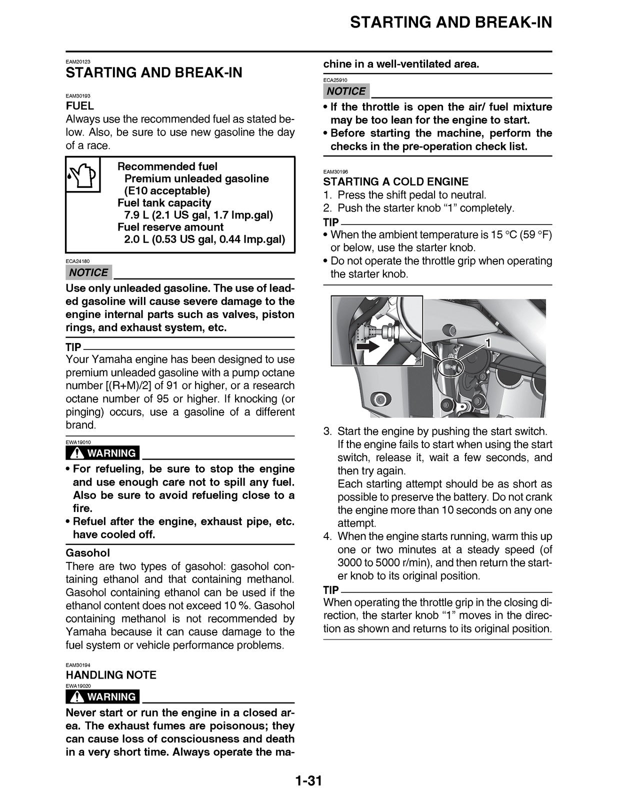 YAMAHA WR250F 2021 Service Manual - BOUND - COVERS - XL FOLDOUT PAGES