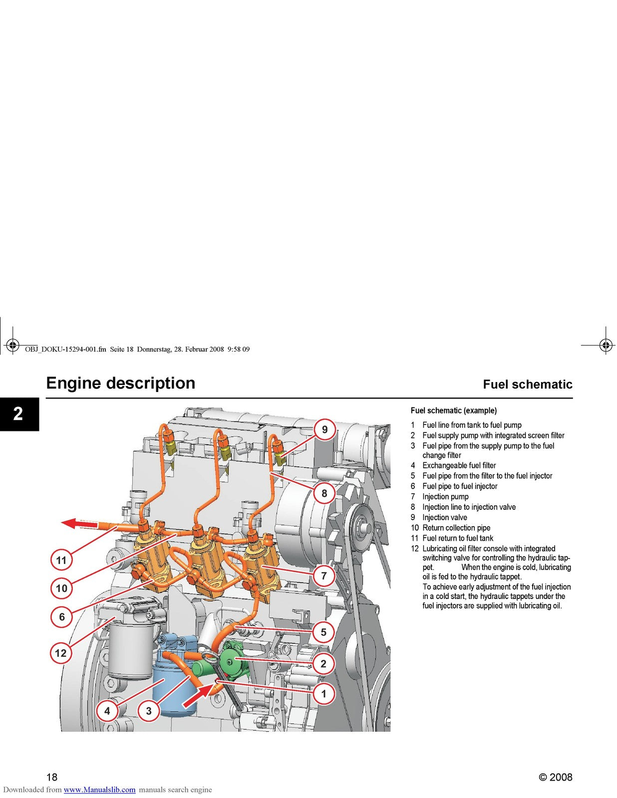 DEUTZ D TD TCD 2011 L01 L02 L03 L04 Engine Operation Manual 2011 - WIRE BOUND