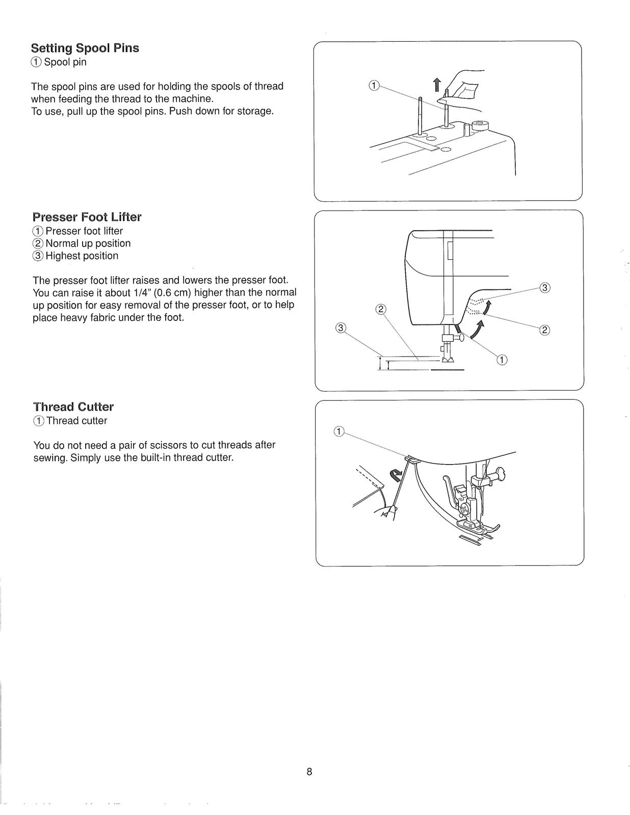 KENMORE 38515343 Sewing Machine Manual - STEEL WIRE BOUND - PROTECTIVE COVERS