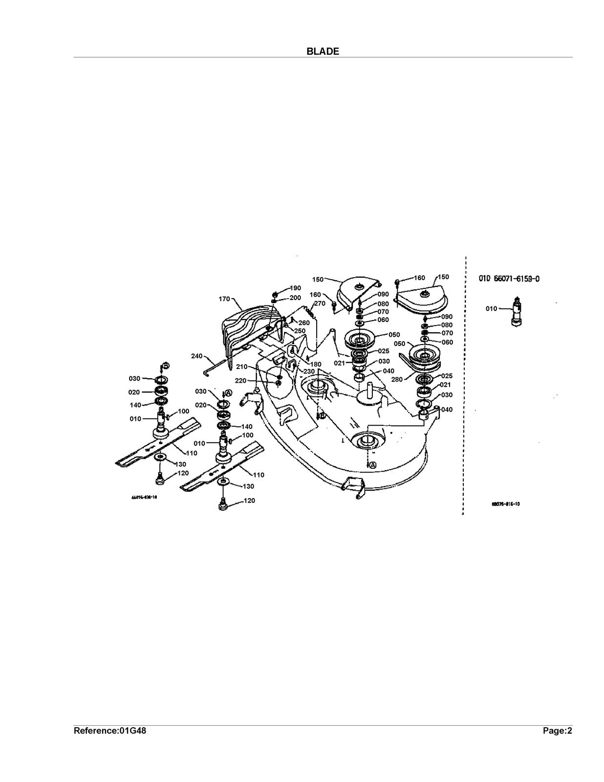 KUBOTA RC40LT Parts Manual - STEEL WIRE BOUND - PROTECTIVE COVERS