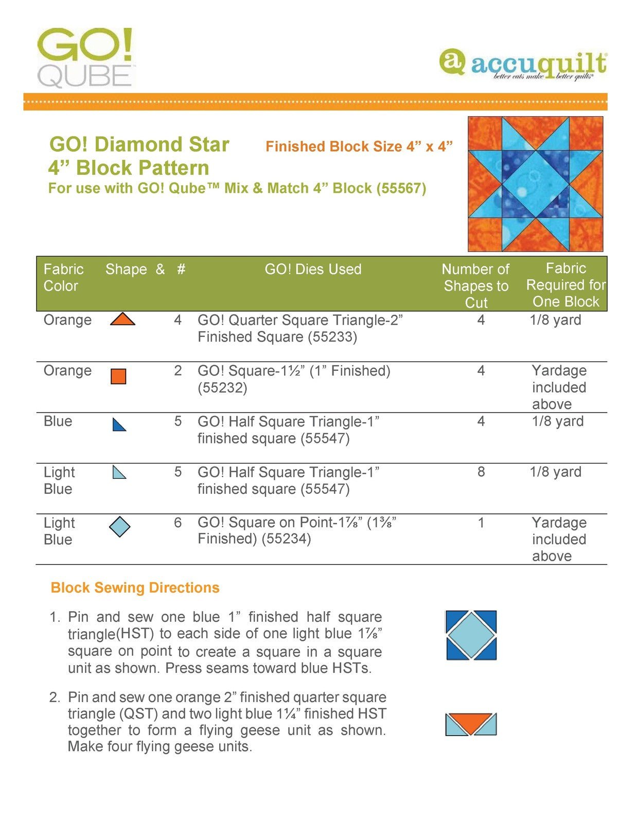 ACCUQUILT Go Qube 4" Blocks - STEEL WIRE BOUND - PROTECTIVE COVERS