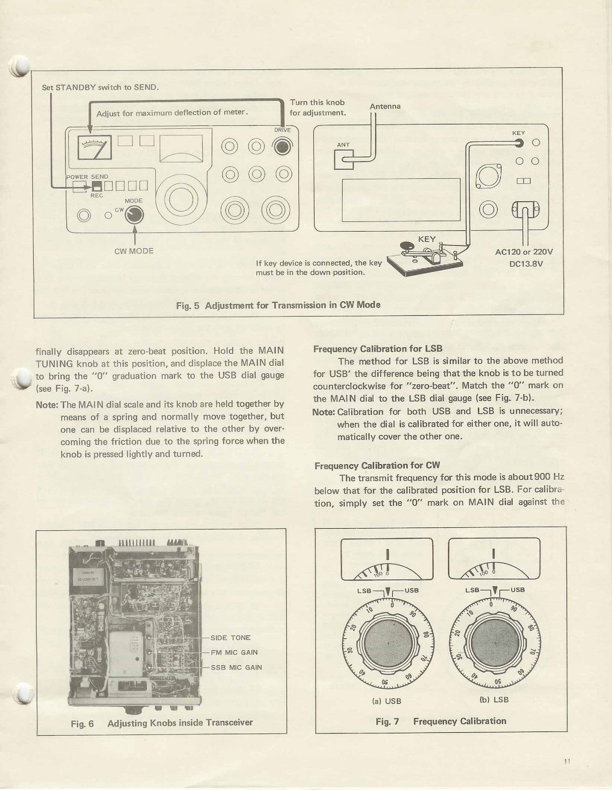 KENWOOD TS-600 6m Transceiver Operating Manual - STEEL WIRE BOUND - TOUGH COVERS