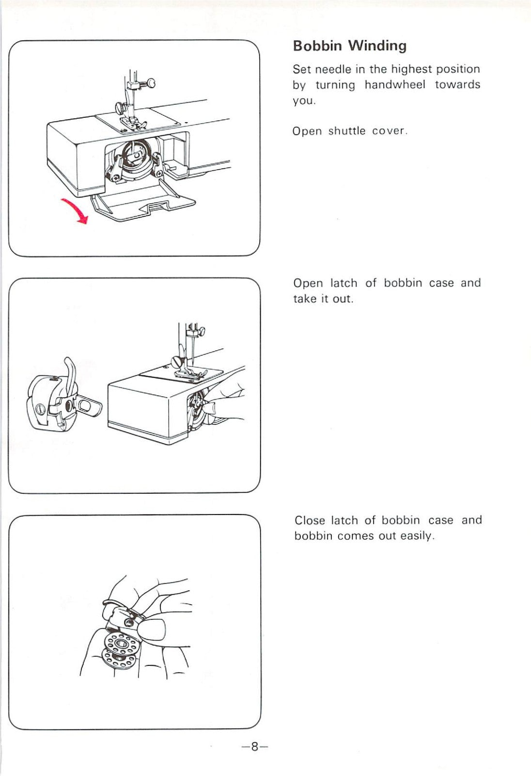 TOYOTA 2700 Sewing Machine Instruction Manual - BOUND - COVERS - XL FOLDOUTS