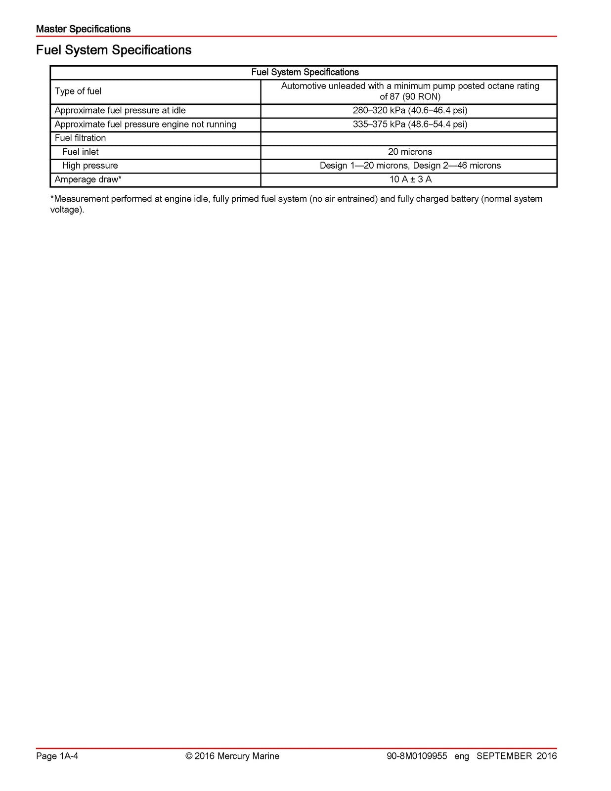 MERCURY 150 SEAPRO PRO XS FOURSTROKE 2016 Version SERVICE MANUAL, FOLDOUTS