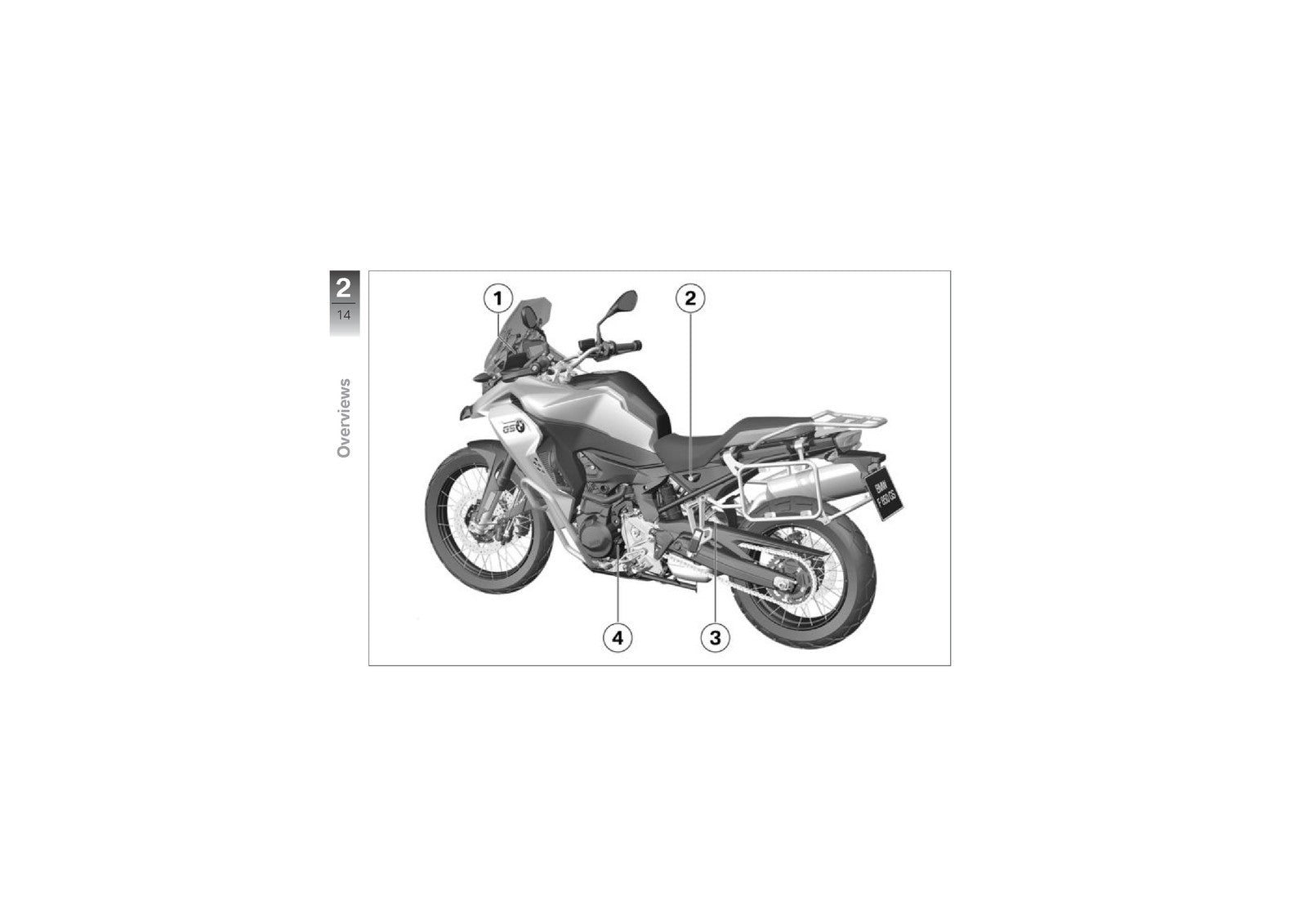 BMW F 850 GS Adventure Motorcycle Owners Manual 2019 - WIRE BOUND - TOUGH COVERS