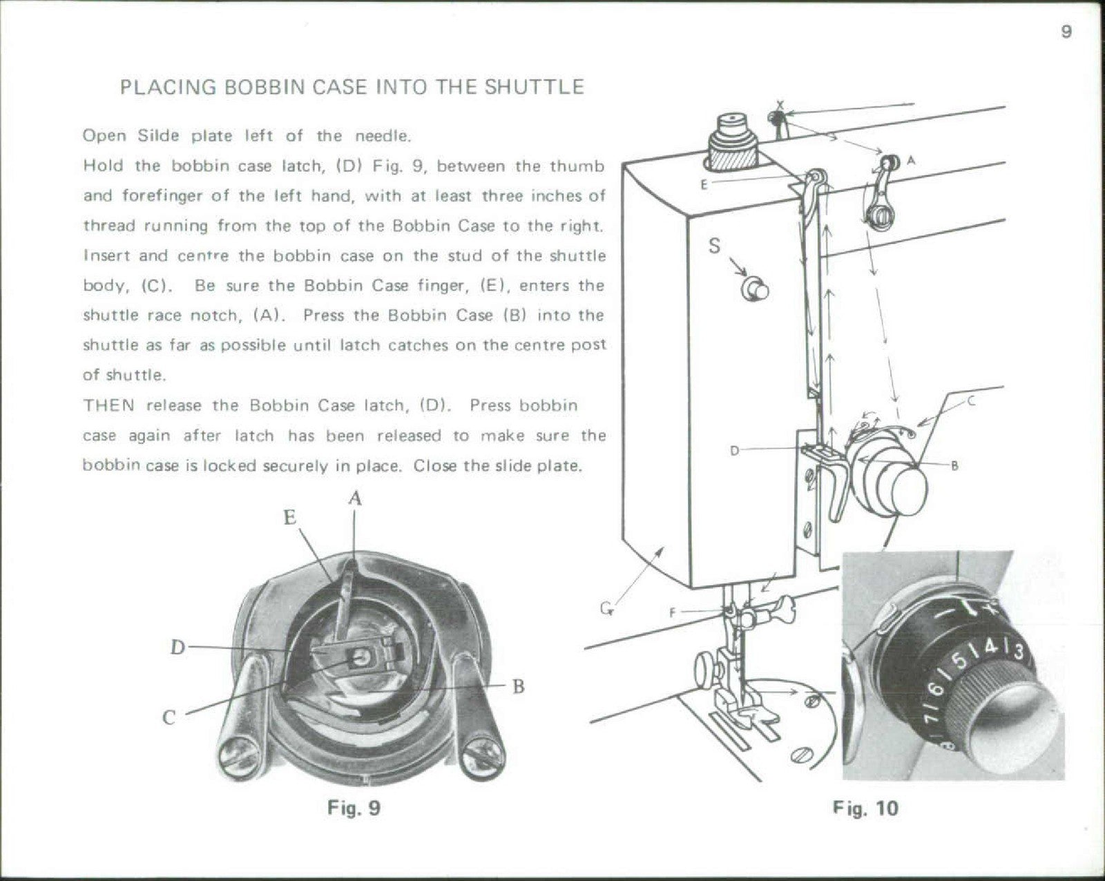 ALFA 233 233BH 236BH 333 333BH 336BH Sewing Machine Owners Manual - WIRE BOUND